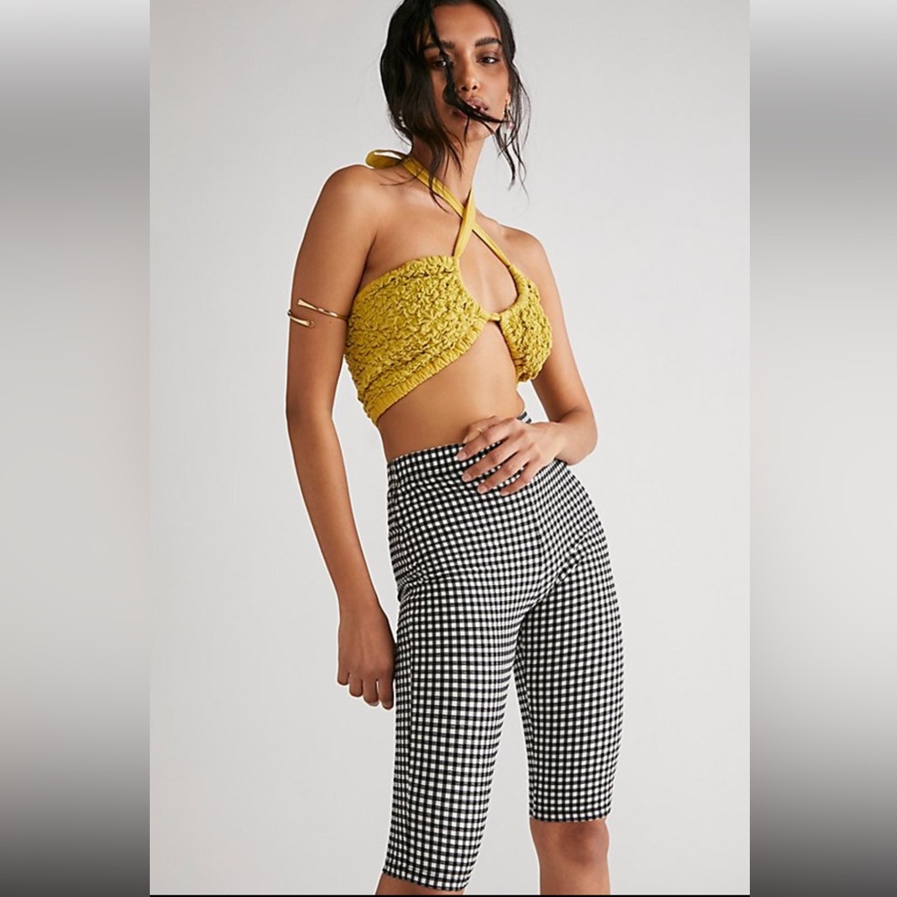 NWOT! Free People, Make an Entrance Bandeau Top in Antique, Size Medium